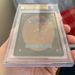 MTG Unlimited Serra Angel BGS 9.5 Q+ Magic the Gathering Beckett graded Mint NM - Image 3