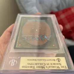 MTG Unlimited Serra Angel BGS 9.5 Q+ Magic the Gathering Beckett graded Mint NM - Image 4