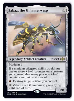 Zabaz, The Glimmerwasp NM* Modern Horizon's 2 ENGLISH 243/303 mtg -UnltdCards - Image 1