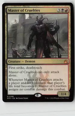 Master of Cruelties Ravnica Remastered (198) Normal - MTG - Image 1