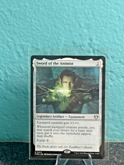 Sword of the Animist #413 (NM) Commander Masters CMM Magic MTG - Image 1