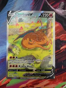 Pokemon Charizard V SWSH260 Promo Holo Card Sword & Shield 220HP - Image 1
