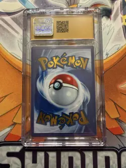 2023 Pokemon Mew Ex 205/165 Gold Metal Promo CGC 10 Pristine Black Label UPC 151 - Image 2