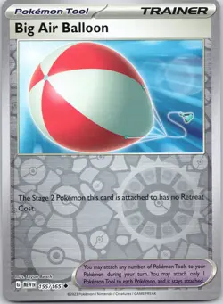 Big Air Balloon 155/165 UC 151 Pokemon Reverse Holo Near Mint - Image 1
