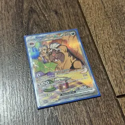 Pokemon TCG Scarlet & Violet Destined Rivals Arven’s Mabosstiff 235/182 NM - Image 1