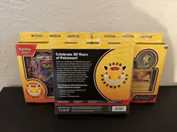 Pokemon TCG: Pokemon Day 2026 Collection Box - 30th Anniversary - Lot Of 3 - Image 4