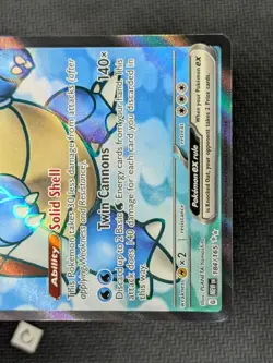 Blastoise ex 184/165 - Scarlet Violet 151 Full Art Ultra Rare English Pokemon NM - Image 5