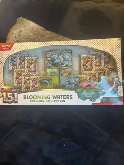 Pokemon TCG Scarlet and Violet 151 Blooming Waters Premium Collection Sealed - Image 1
