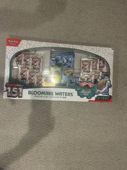 Pokemon TCG Scarlet and Violet 151 Blooming Waters Premium Collection Sealed - Image 2