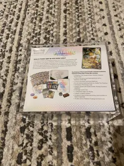 Prismatic Evolutions Pokemon Center Elite Trainer Box ETB Sealed in Acrylic Case - Image 3