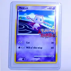 Pokemon TCG - Mew 10/16 (2009) Rumble Stamped RARE - LP - Image 2