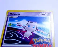 Pokemon TCG - Mew 10/16 (2009) Rumble Stamped RARE - LP - Image 3