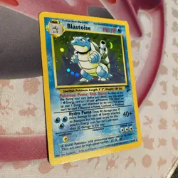 Pokemon Blastoise Holo Rare 2/130 Base Set 2 - Image 1