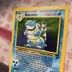 Pokemon Blastoise Holo Rare 2/130 Base Set 2 - Image 4