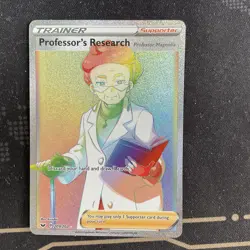 Pokemon - Professor's Research (Secret) - 209/202 NM - Image 1