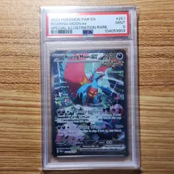 Pokemon Roaring Moon ex 251/182 Paradox Rift SIR Holo PSA 9 - Image 1