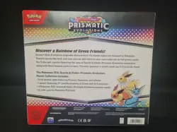 Pokemon TCG Scarlet & Violet Prismatic Evolutions Poster Collection Box SEALED - Image 2