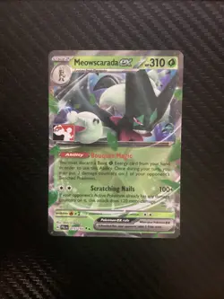 Meowscarada ex 015/193 Stamped Holo Play Prize Series 4 Pokemon Play! NM Pokemon - Image 1
