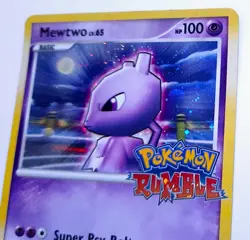 Pokemon TCG - Mewtwo 9/16 (2009) Rumble Stamped RARE Holo - LP - Image 4