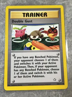 Double Gust 100/111 Pokemon TCG Vintage Neo Genesis Regular (Light Play) 1 - Image 1