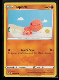 Trapinch 089/189 Pokemon Darkness Ablaze Common Near Mint - Image 1