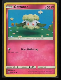 Cottonee 143/236 Pokemon Unified Minds Common Near Mint - Image 1