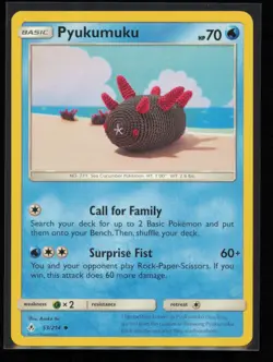 Pyukumuku 53/214 Pokemon Unbroken Bonds Uncommon Near Mint - Image 1