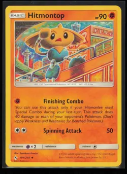 Hitmontop 101/214 Pokemon Unbroken Bonds Uncommon Near Mint - Image 1