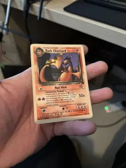 Pokemon Dark Charizard Non Holo #21/82 - Team Rocket WOTC Set COOL BORDER COLOUR - Image 1