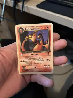 Pokemon Dark Charizard Non Holo #21/82 - Team Rocket WOTC Set COOL BORDER COLOUR - Image 4