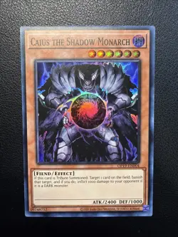 Caius the Shadow Monarch OP19-EN004 OTS Tournament Pack 19 Unlimited - Image 1