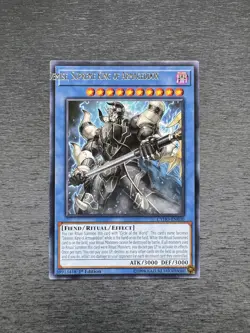 YuGiOh! Demise, Supreme King Of Armageddon CYHO - Error Misprint Name Shift NM - Image 1