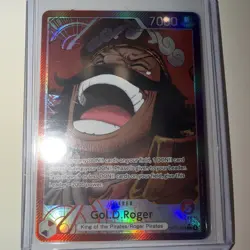 One Piece Gol. D Gold Roger Alt Art Leader Carrying on His Will English OP13-003 - Image 2