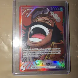 One Piece Gol. D Gold Roger Alt Art Leader Carrying on His Will English OP13-003 - Image 4