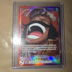 One Piece Gol. D Gold Roger Alt Art Leader Carrying on His Will English OP13-003 - Image 5
