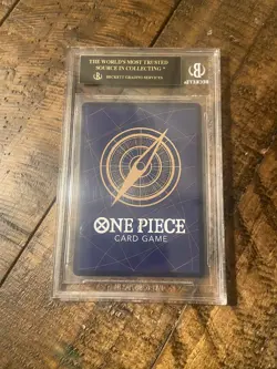 2022 One Piece Shanks SEC OP01-120 BGS 10 BLACK LABEL Romance Dawn English - Image 2