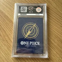 One Piece TCG Dracule Mihawk OP14-119 SEC Alt Art Japanese ACE 10 - Gem Mint - Image 3