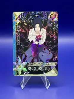 Naruto Kayou CCG - Sasuke Uchiwa SSR-055 - Naruto Trading Card - NM - Image 1
