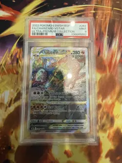 Charizard VSTAR SWSH262 Full Art Holo Promo Card PSA 9 Mint Pokemon TCG Card - Image 1