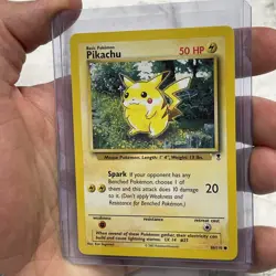 Pokemon Card - Pikachu Legendary Collection 86/110 Non Holo NM Near Mint Vintage - Image 2