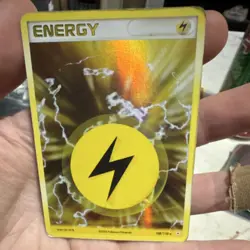 Pokemon Lightning Energy EX Holon Phantoms Holo Rare 108/110 English TCG Card - Image 1