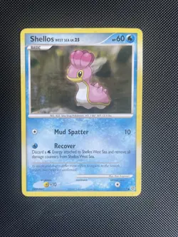 Shellos 107/132 Diamond & Pearl Secret Wonders Pokemon Card MP - Image 1