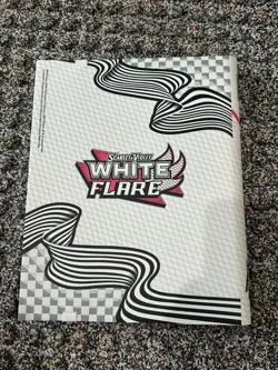 Pokemon White Flare Binder 9-Pocket 396 Card Album Reshiram Art TCG- BINDER ONLY - Image 2