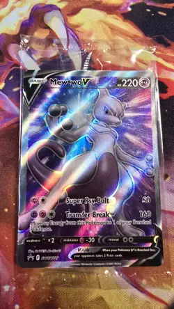 Mewtwo V SWSH229 SWSH: Sword & Shield Promo Cards Holo - Image 2