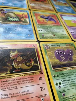 Vintage Fossil Pokemon Cards Bundle x 25 Good Condition 1999 WOTC - Image 4