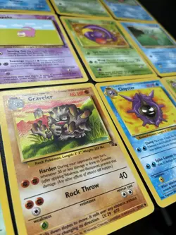 Vintage Fossil Pokemon Cards Bundle x 25 Good Condition 1999 WOTC - Image 5