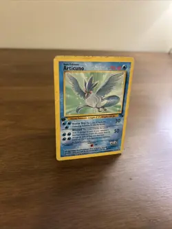 Pokemon TCG Articuno 17/62 Fossil Unlimited Non-Holo Card 1st Edition - Image 2