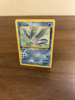 Pokemon TCG Articuno 17/62 Fossil Unlimited Non-Holo Card 1st Edition - Image 3