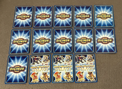 (11) Digimon Digi-Battle Taco Bell Promo Cards + (3) Tip Cards / Bandai 2000 - Image 2