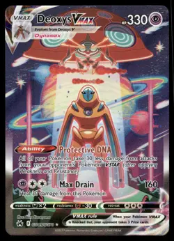 Pokemon Cards Deoxys VMAX GG45/GG70 Crown Zenith Galarian Gallery *eBay Live* - Image 1